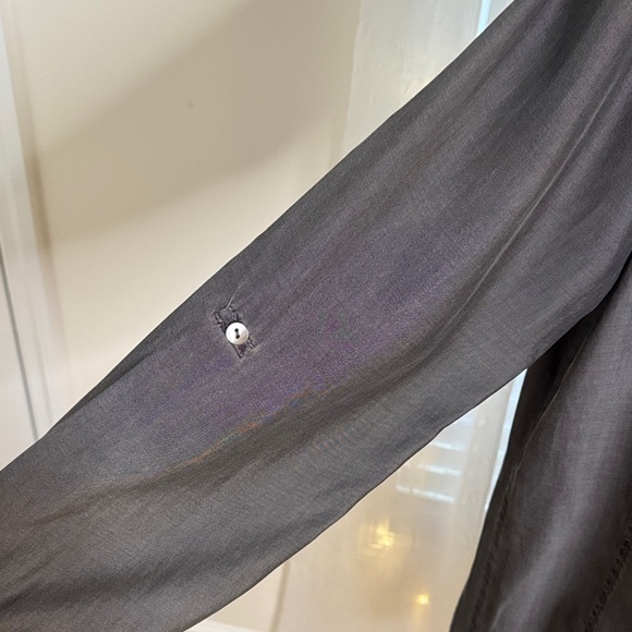 NIC+ZOE Slate Button-Up Blouse - Picture 5 of 8